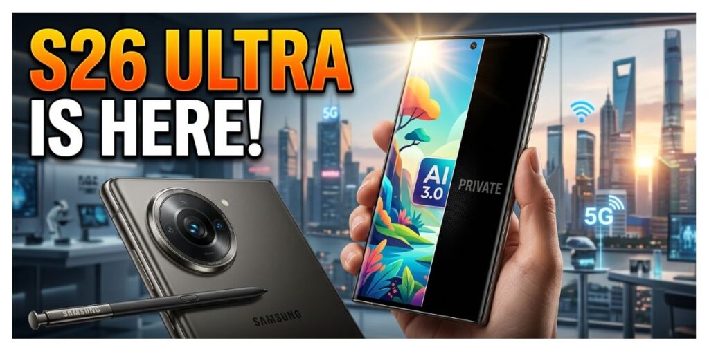 Samsung Galaxy S26 Ultra 2026 Titan