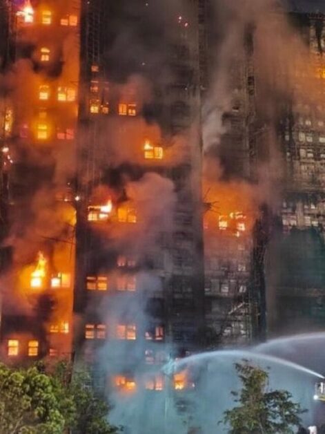 hong kong fire