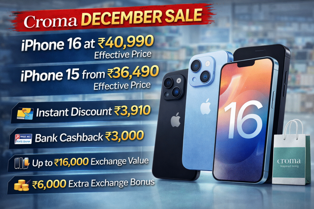 Croma December Sale