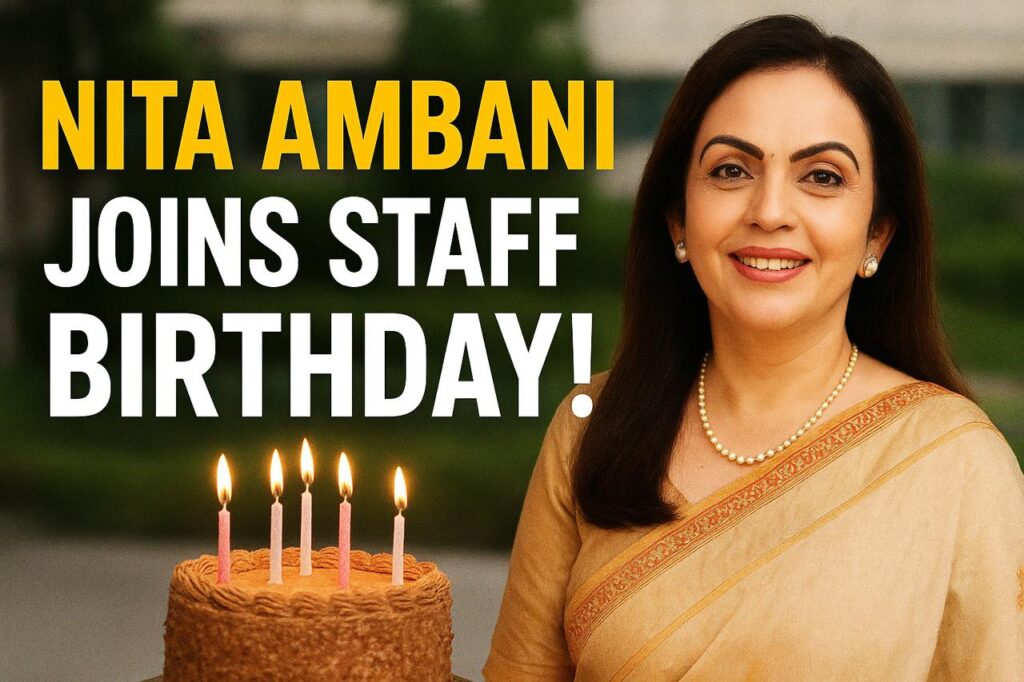 Nita Ambani Staff Birthday Celebration