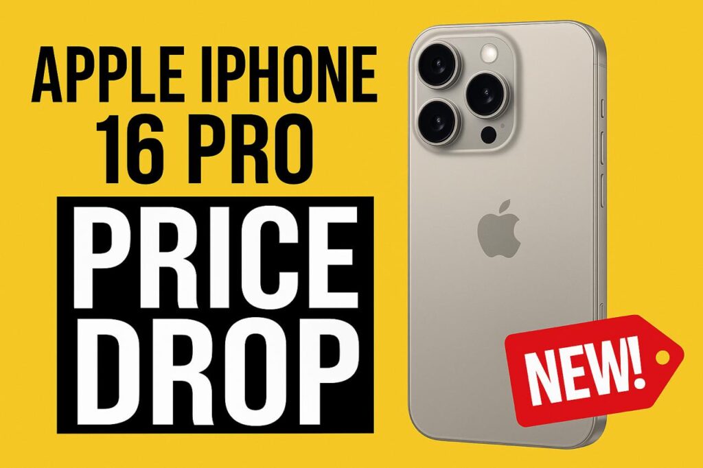 iphone 16 pro price drop in  india