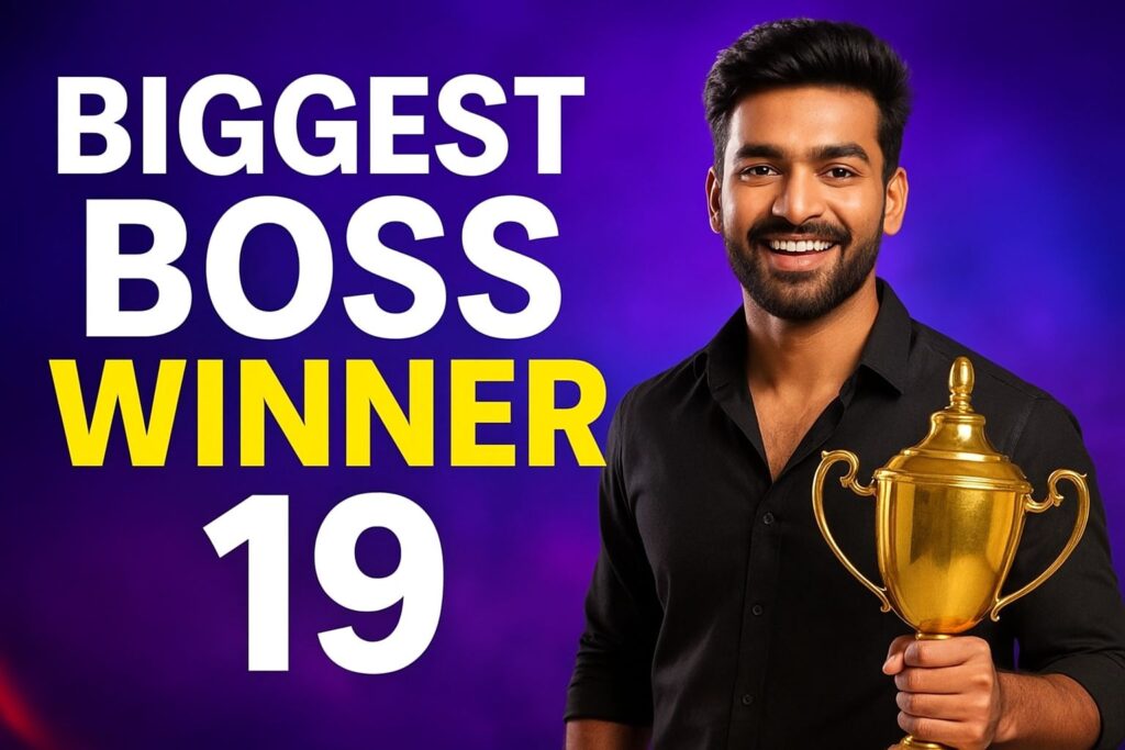 Bigg Boss season 19 Winner