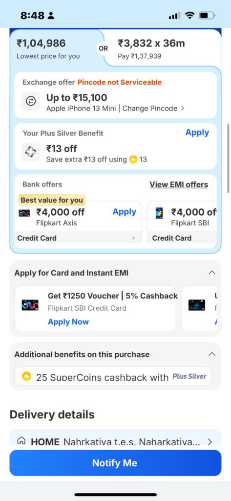 iphone 16 pro price drops to 40,000 