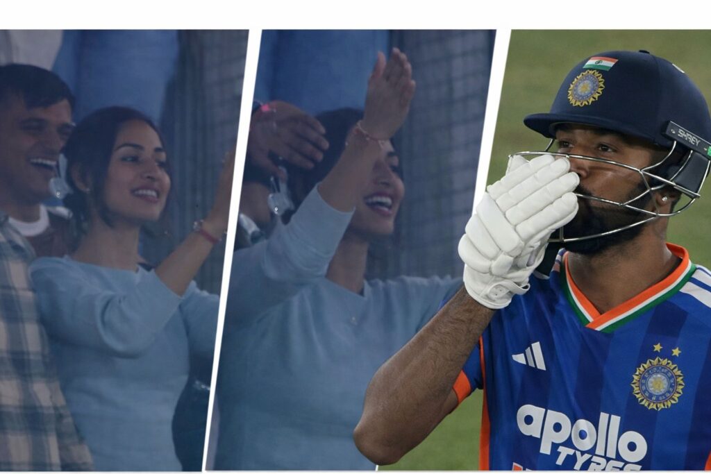 Hardik Pandya Flying Kiss Moment After Fifty