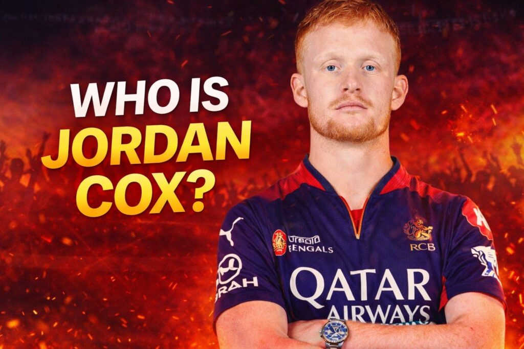 Jordan Cox IPL 2026 RCB