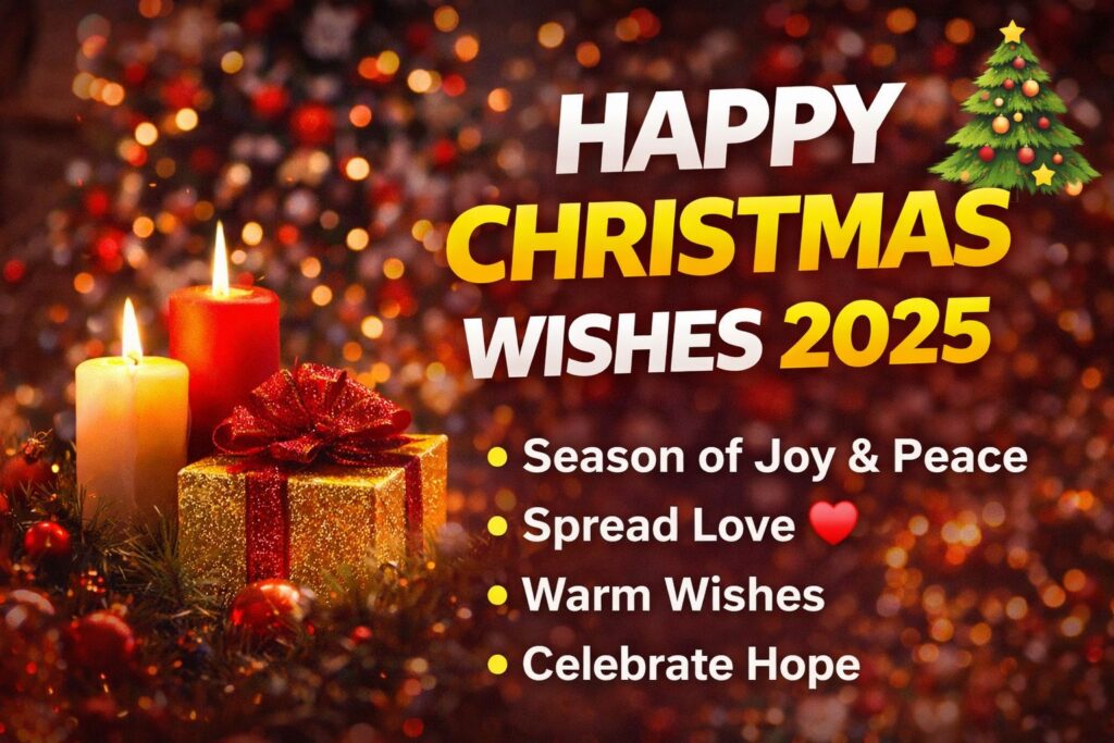 Happy Christmas Wishes 2025