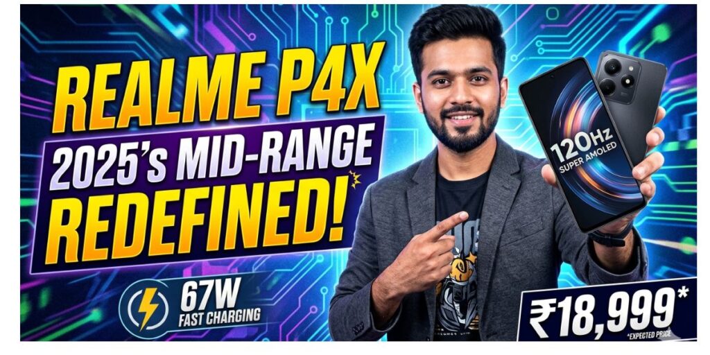 Realme P4X launch in India