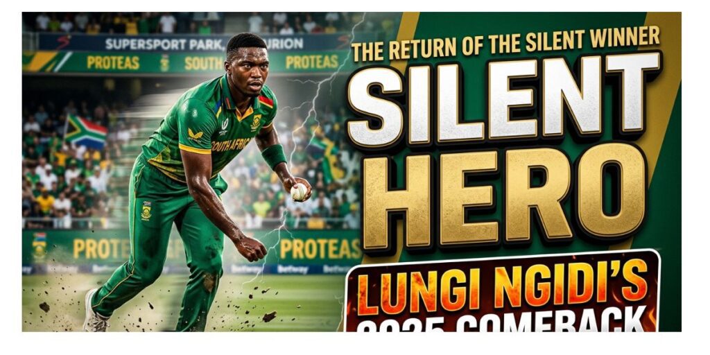 Lungi Ngidi’s 2026 : How South Africa’s ‘Silent Hero’