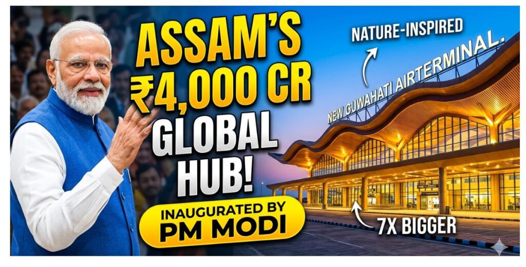 PM Modi Guwahati Airport Terminal Inauguration