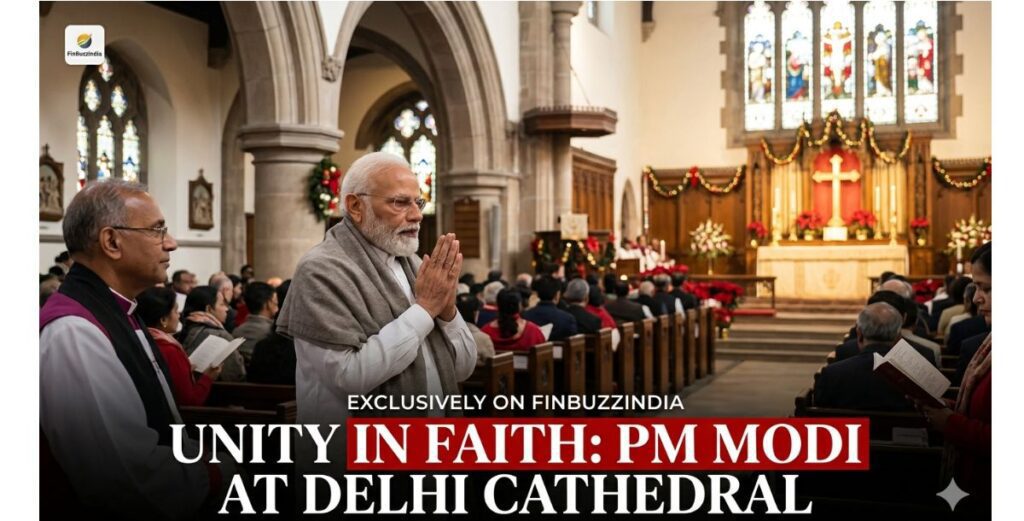 PM Modi’s Christmas Visit to Delhi’s Cathedra
