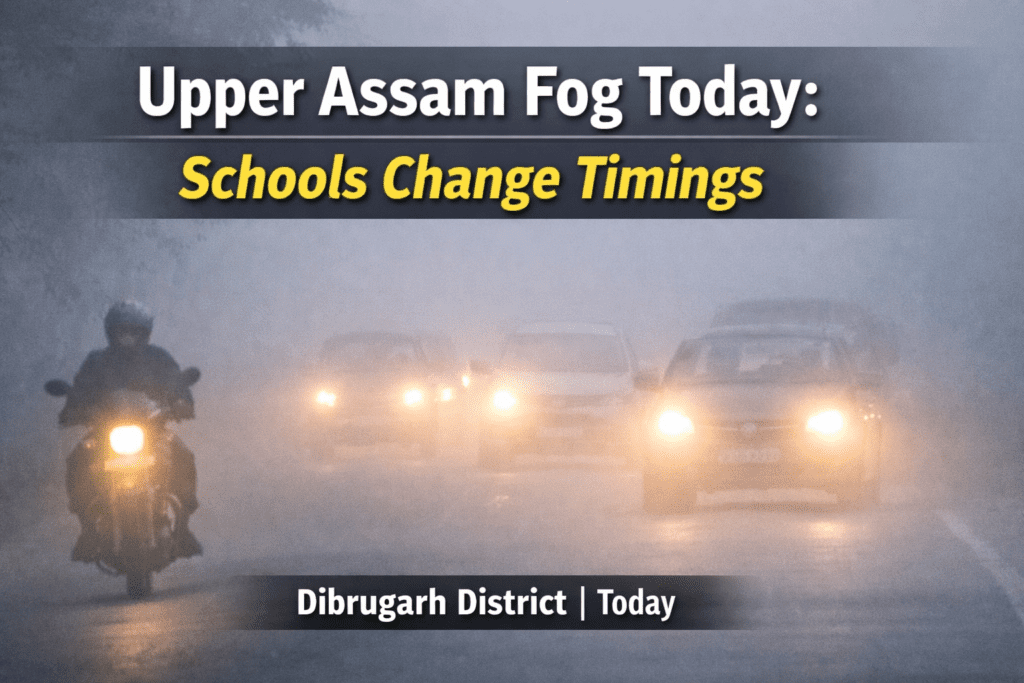 Upper Assam Fog Today
