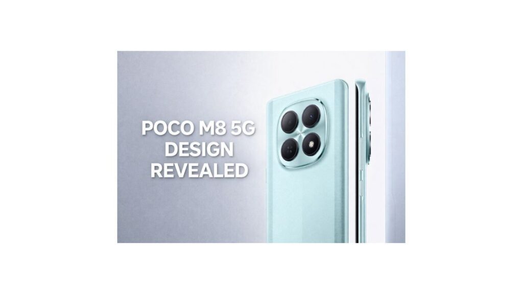 POCO M8 5G Design 