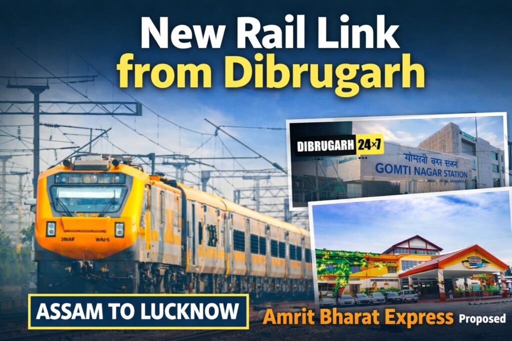 Dibrugarh Gomti Nagar Amrit Bharat Express