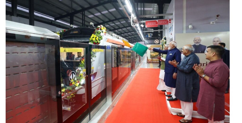 Ahmedabad Metro Phase 2 inauguration 
