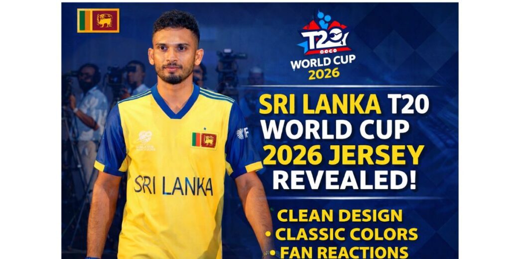 Sri Lanka T20 World Cup 2026 Jersey