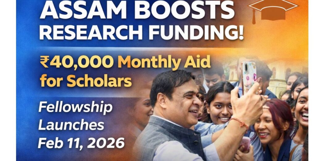 Assam Research Scholar Fellowship 2026