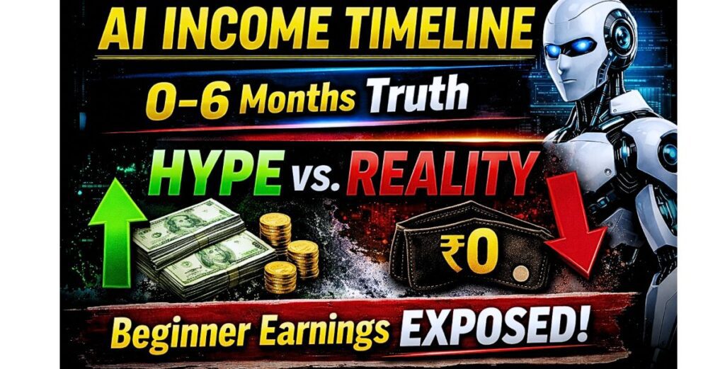 Realistic AI Income Timeline in 2026