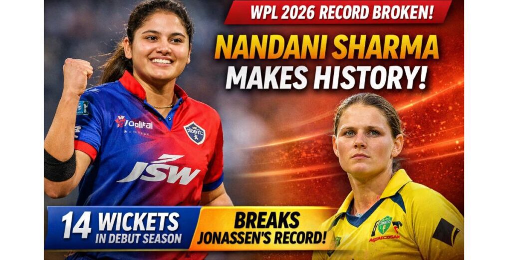 Nandani Sharma WPL 2026 Record: How a Debut Season Turned a Young Pacer Into Delhi Capitals’ New Match-Winner