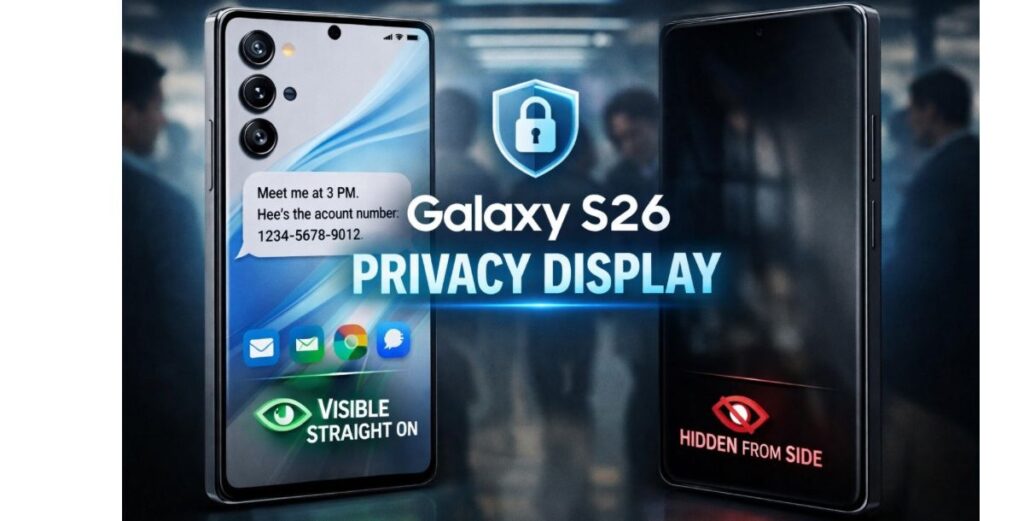 Samsung’s Galaxy S26 Privacy Display