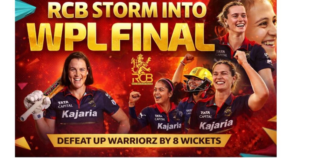 RCB WPL 2026 final