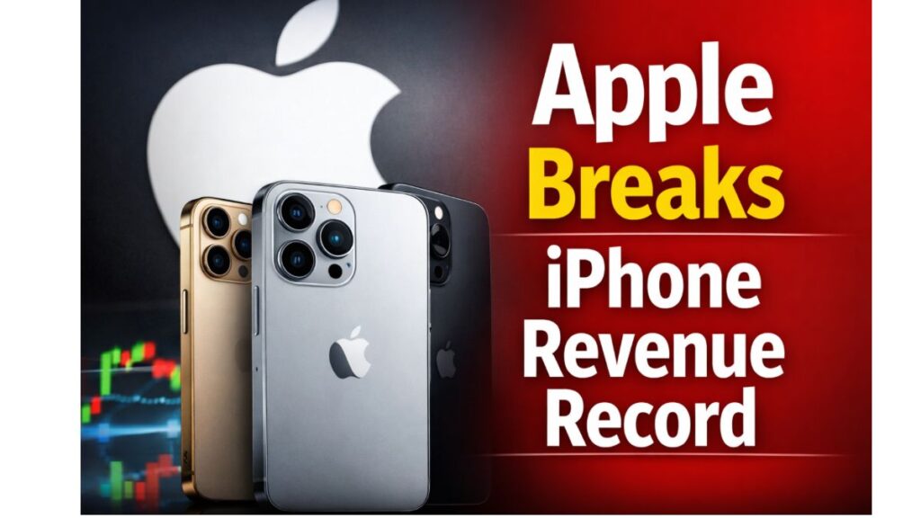 Apple iPhone Revenue Record 2026