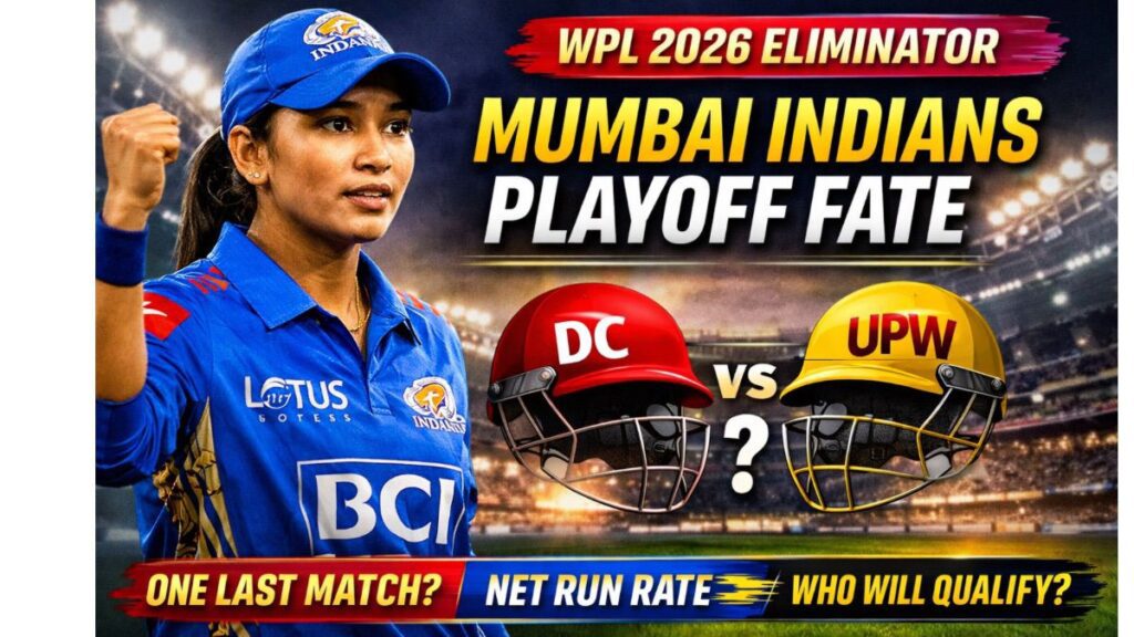 Mumbai Indians Need to Reach the WPL 2026 Eliminator