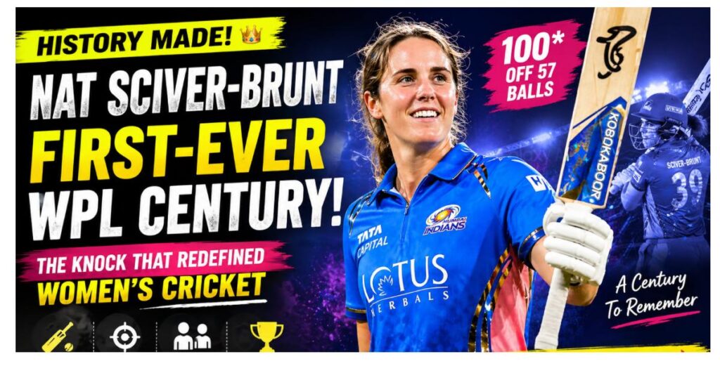 Nat Sciver-Brunt WPL Century