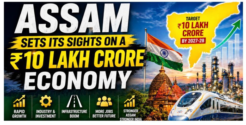 Assam's economic growth and development goals