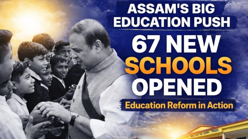 Assam Education Reform Enters a New Phase in 2026