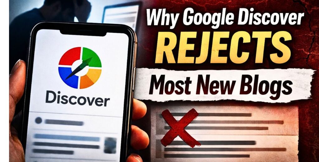 Google Discover rejects new blogs