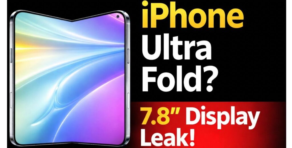 iPhone Ultra Fold Leak: Big Di
