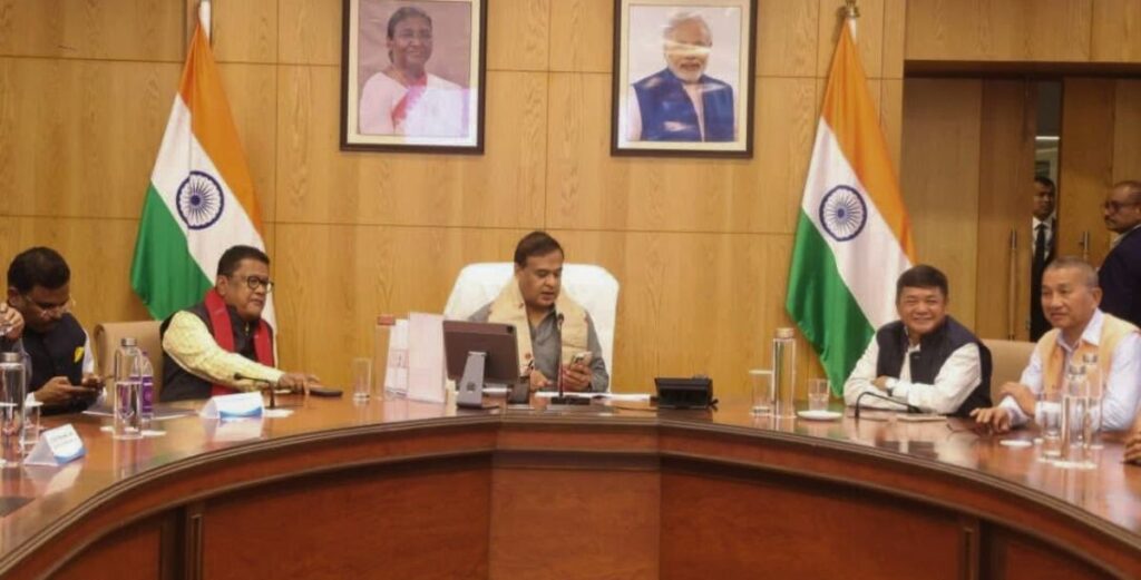 Himanta Reviews ₹1,000 Crore Karbi Anglong Development
