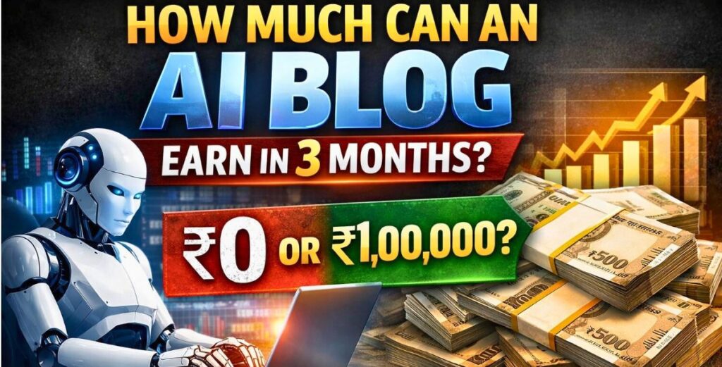 How Much Can an AI Blog Earn in 3 Months