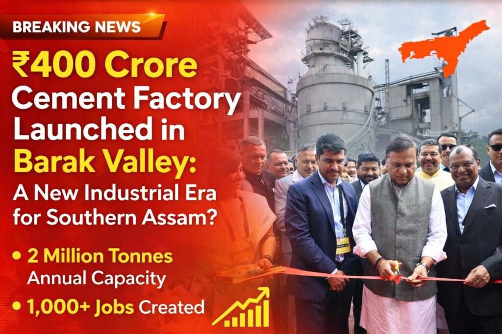 Barak Valley Cement Factory Inaugurated