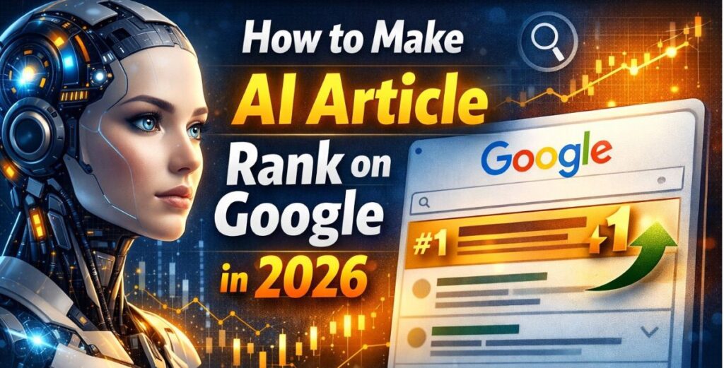 How to Make AI Article Rank on Google in 2026
