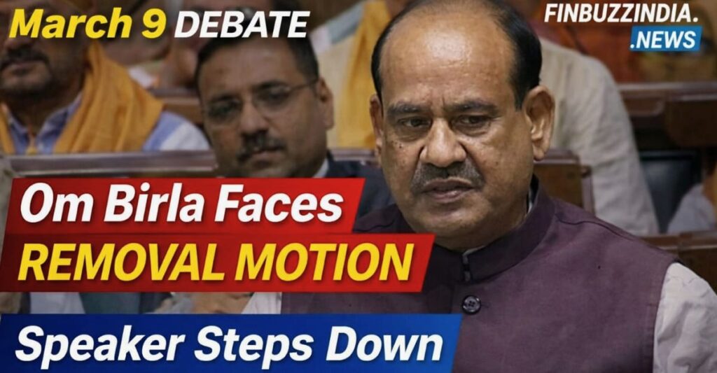 Om Birla removal motion