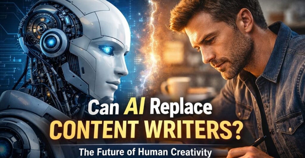 AI can write articles in seconds — but does that mean human writers are becoming obsolete? 🤖✍️The debate around Can AI Replace Content Writers is growing as businesses adopt AI tools for blogs, marketing, and news content. But the real story is more complex than many people think.Discover what AI can actually do, where it still struggles, and why human creativity may become more valuable than ever in the future of content creation.