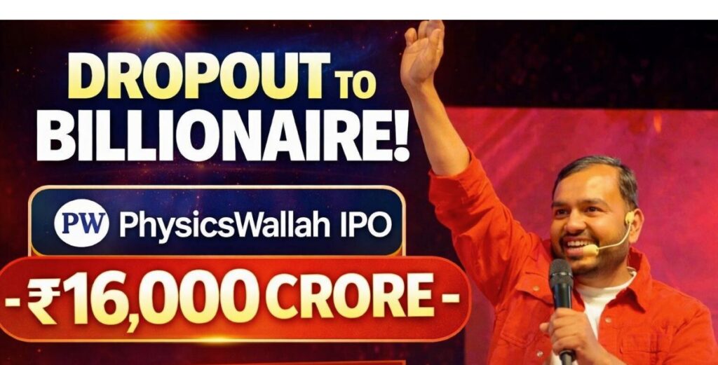 PhysicsWallah IPO—see how he changed Indian EdTech.