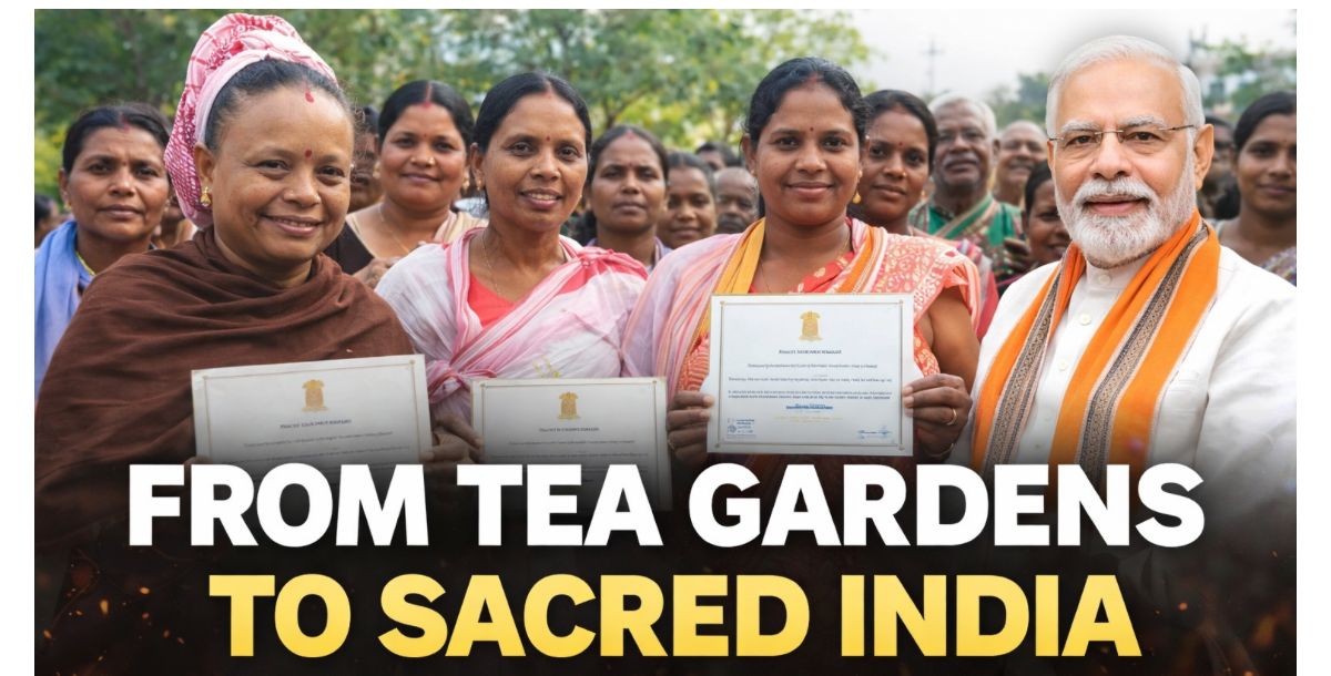 Dibrugarh Tea Workers Bharat Darshan Yatra t