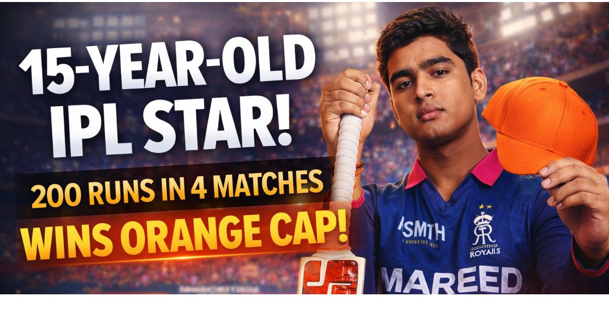 15 Year Old Vaibhav Sooryavanshi