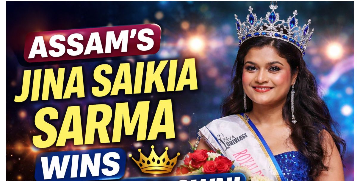 Jina Saikia Sarma Wins Royal Diva Universe