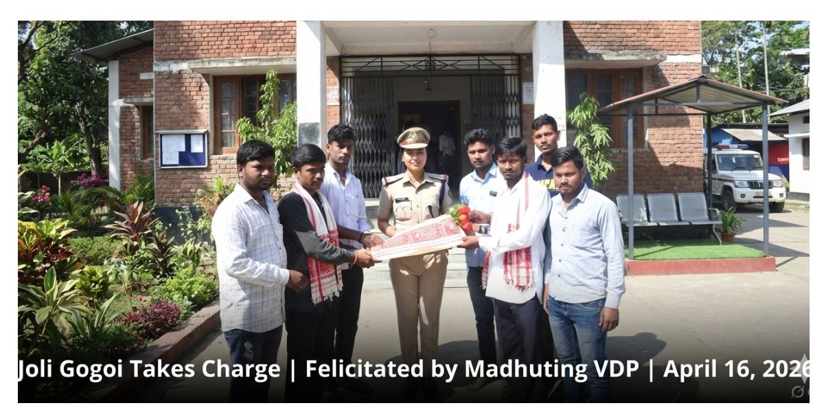 Joli Gogoi Takes Charge at Nauhali Police Station