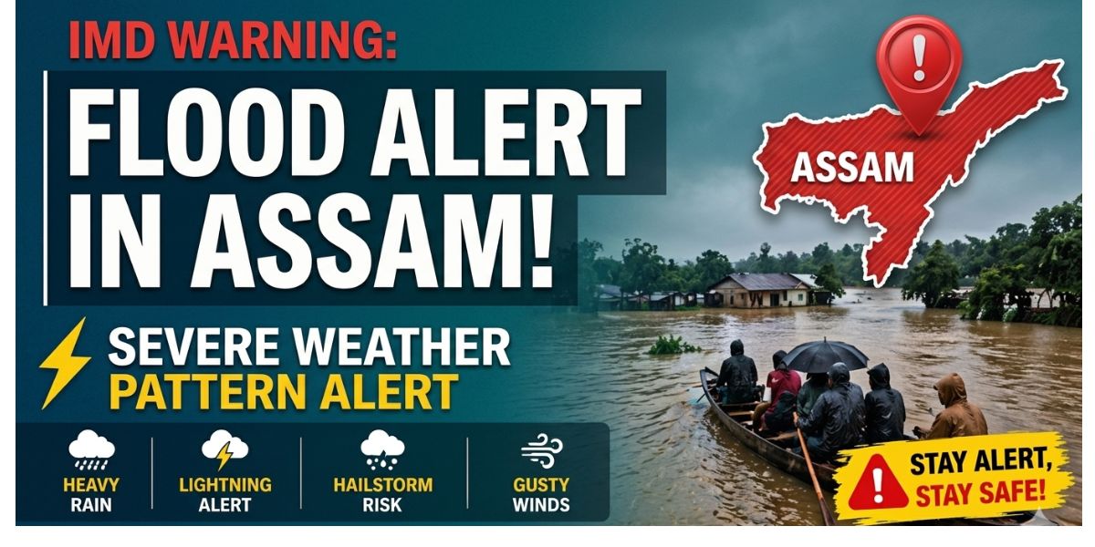 IMD warns of flood risk in Assam