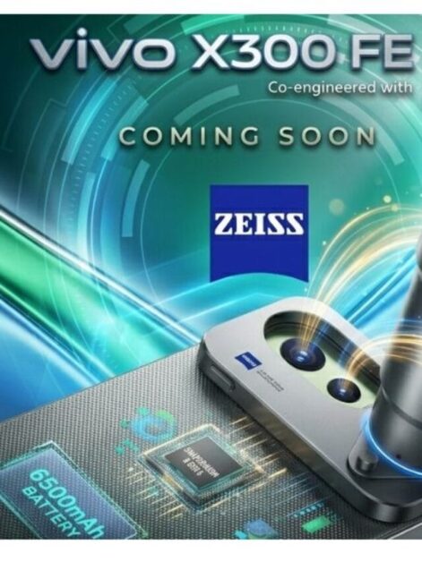 Vivo X300 FE with ZEISS Camera Launching Soon