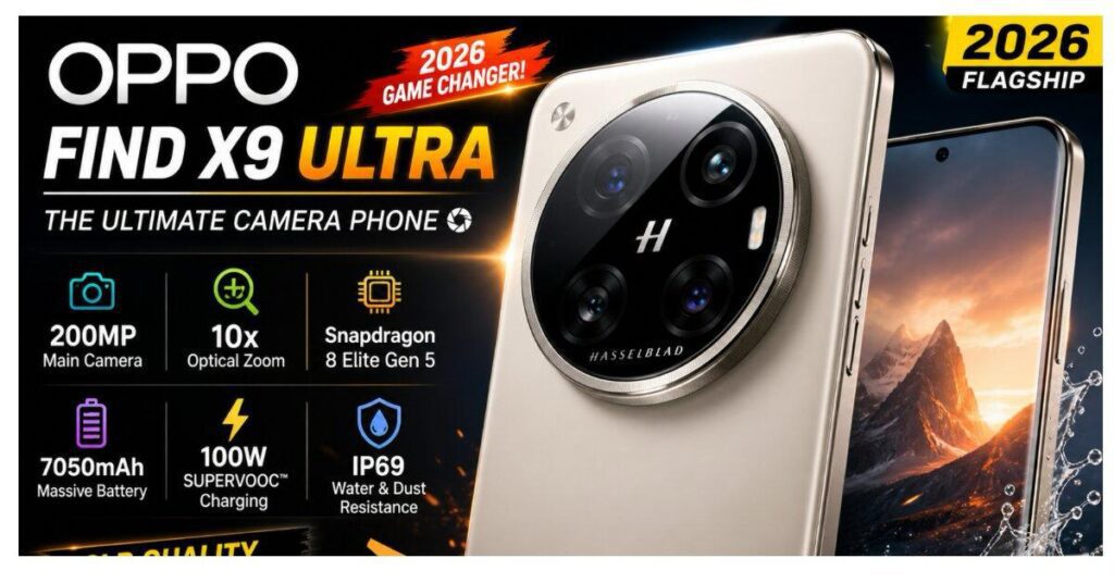 OPPO Find X9 Ultra 2026