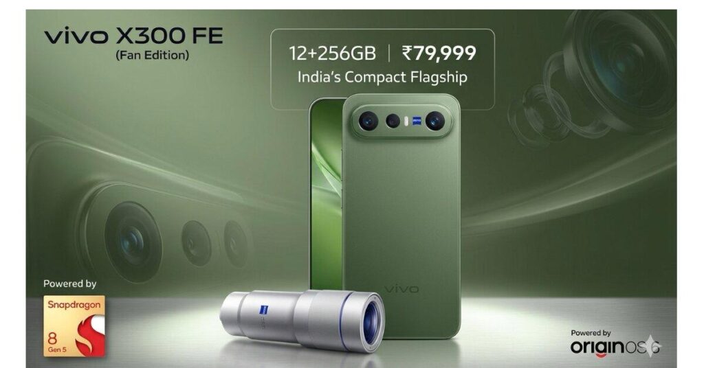 The vivo X300 FE Launched in india 