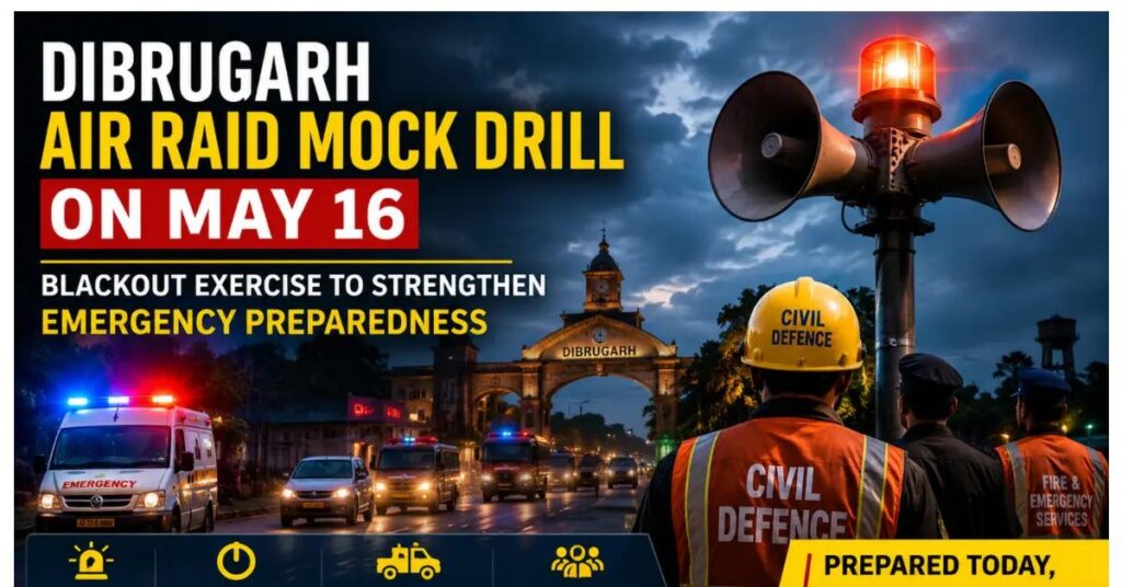 Dibrugarh Air Raid Mock Drill