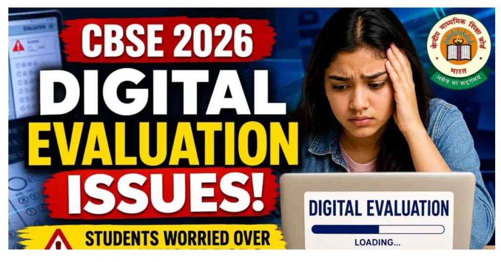 CBSE Digital Evaluation Issues 2026