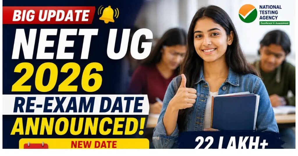 NEET UG 2026 Re-Exam Date