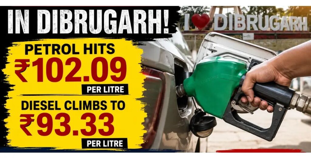 Dibrugarh fuel price hike